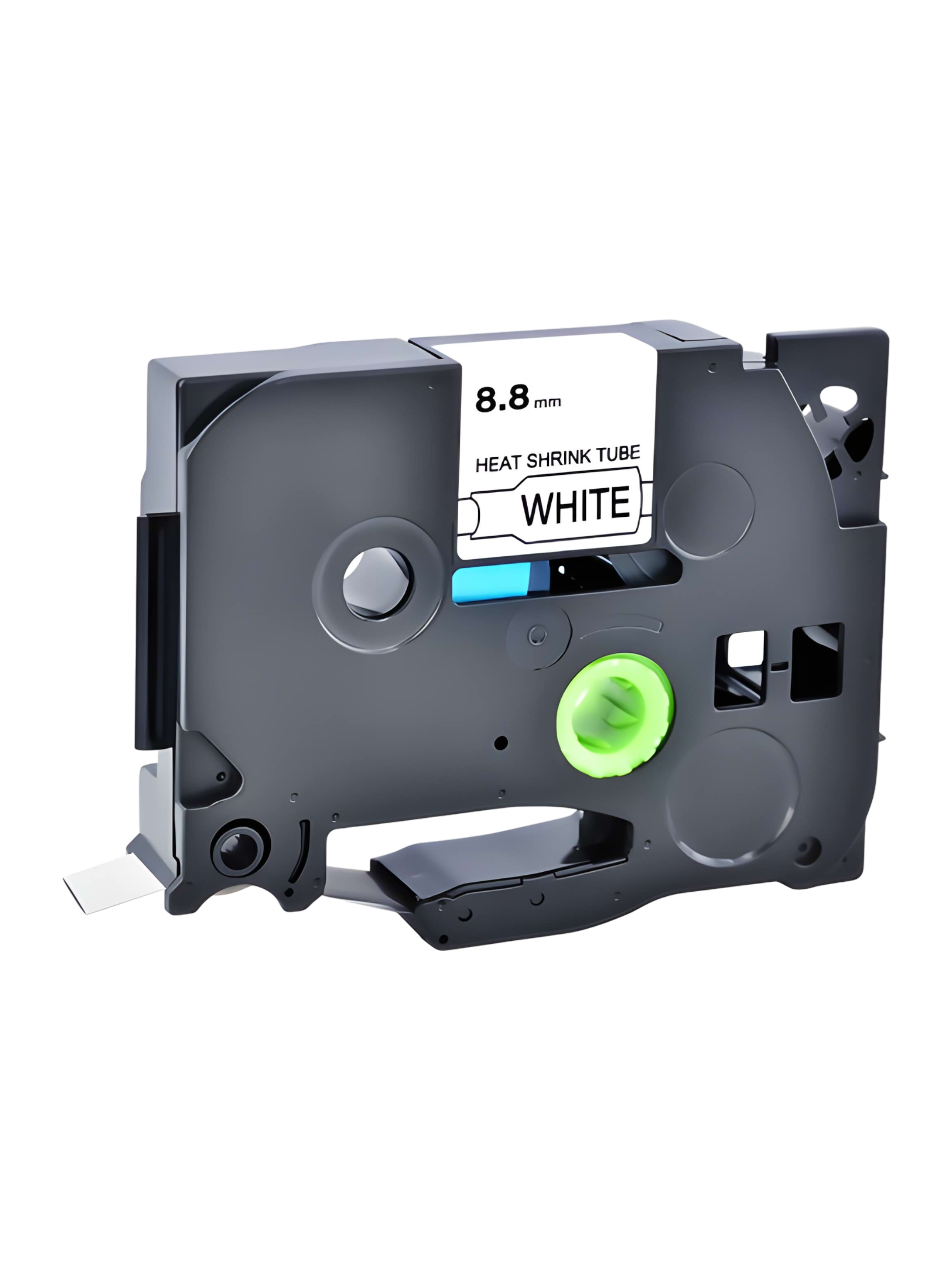 Лента для печати этикеток и наклеек PT-Hse221 Brother черный на белом 1