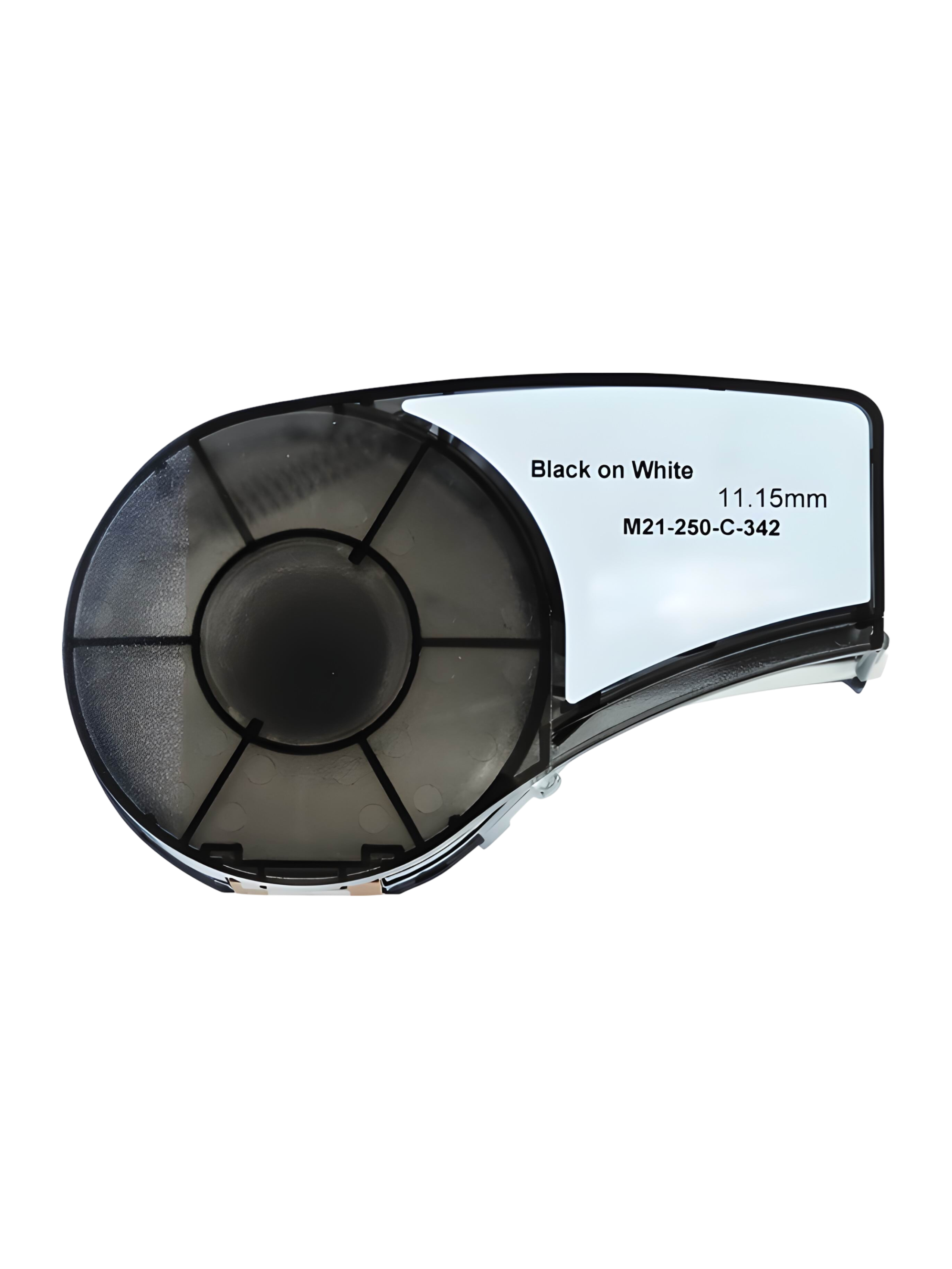 Картридж с термотрансферной лентой M21-250C342 Brady черный на белом 1