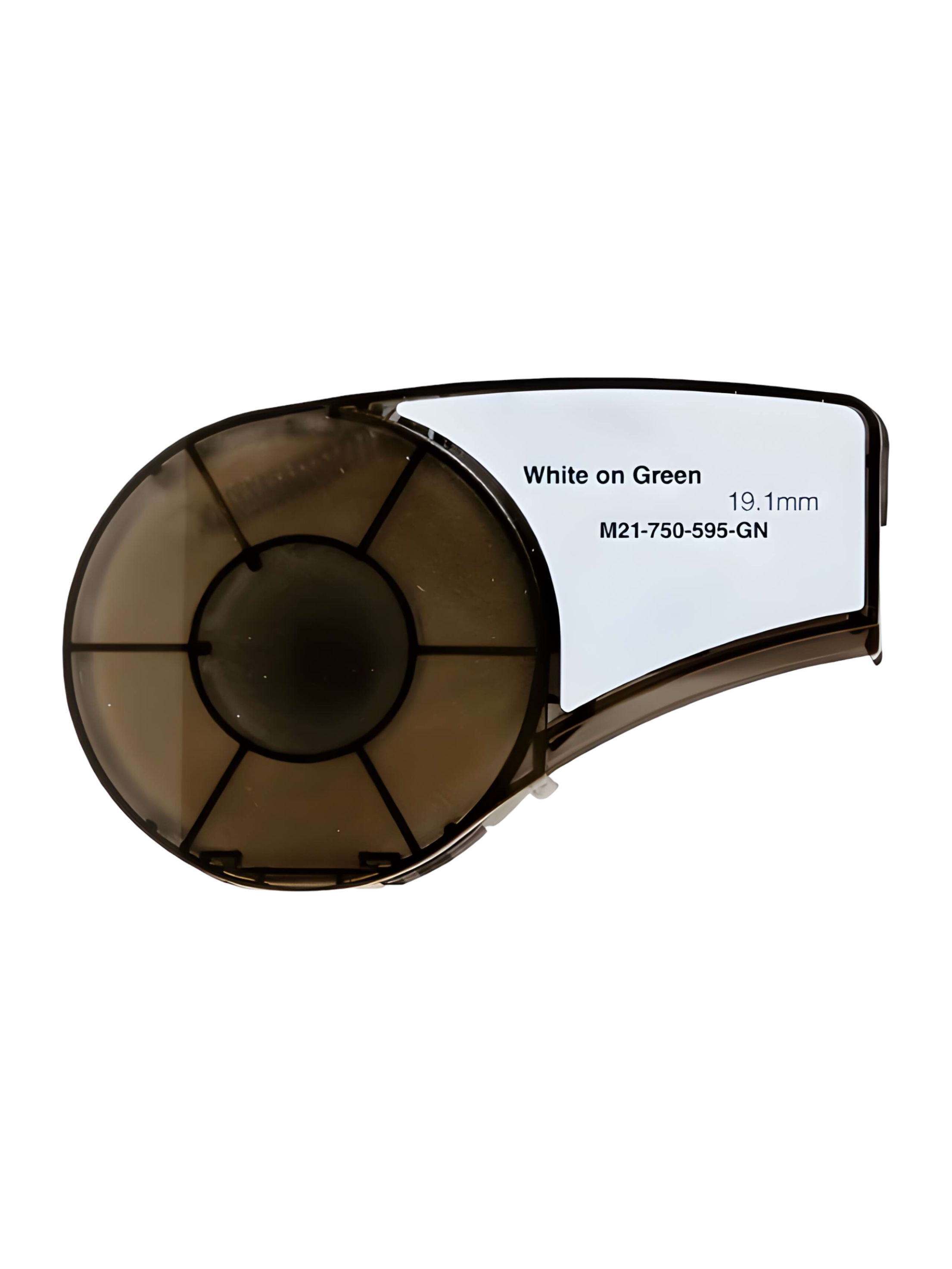 Картридж с термотрансферной лентой M21-750595GN Brady белый на зеленом 1