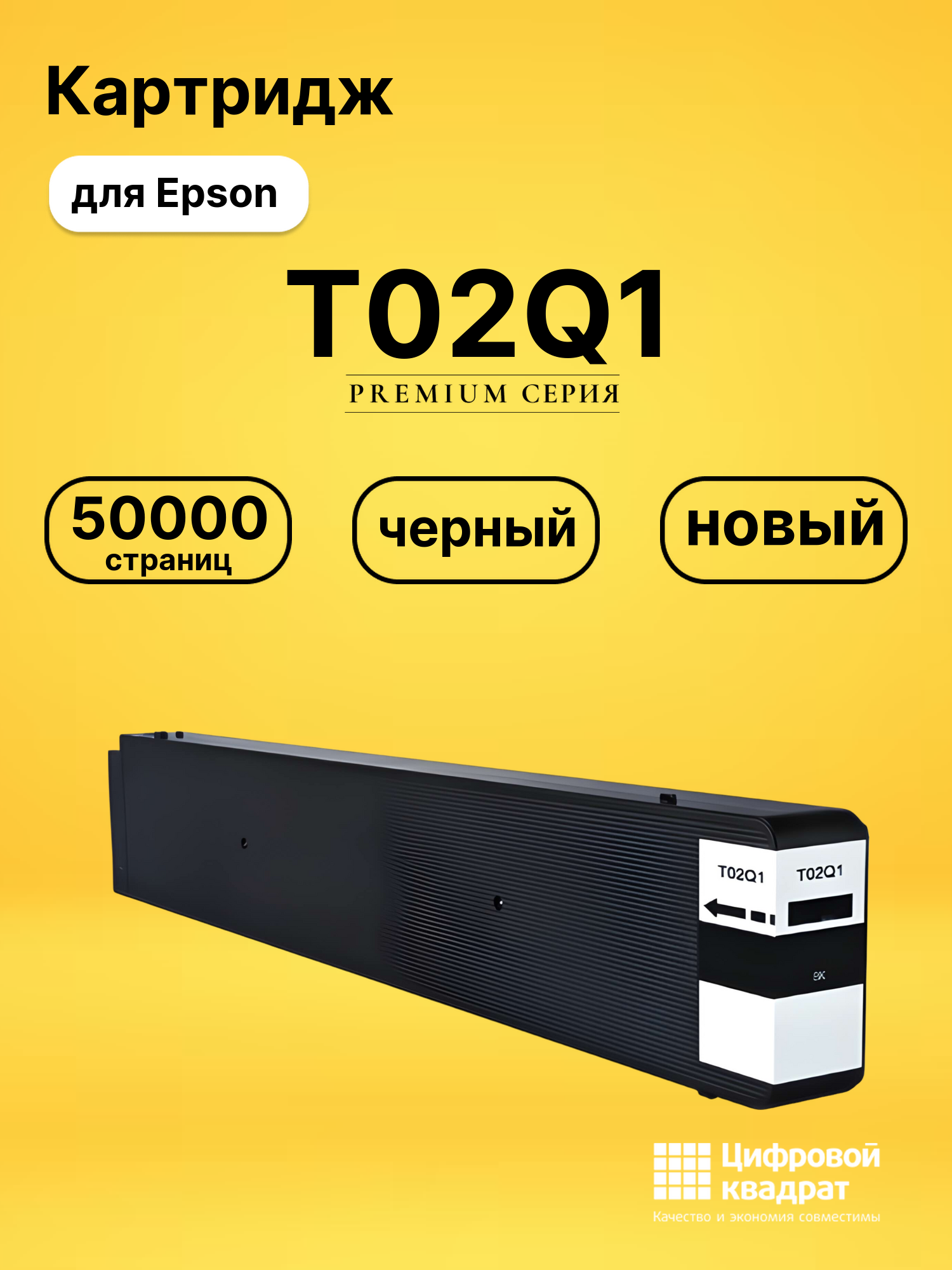 Картридж DS T02Q1 Epson черный