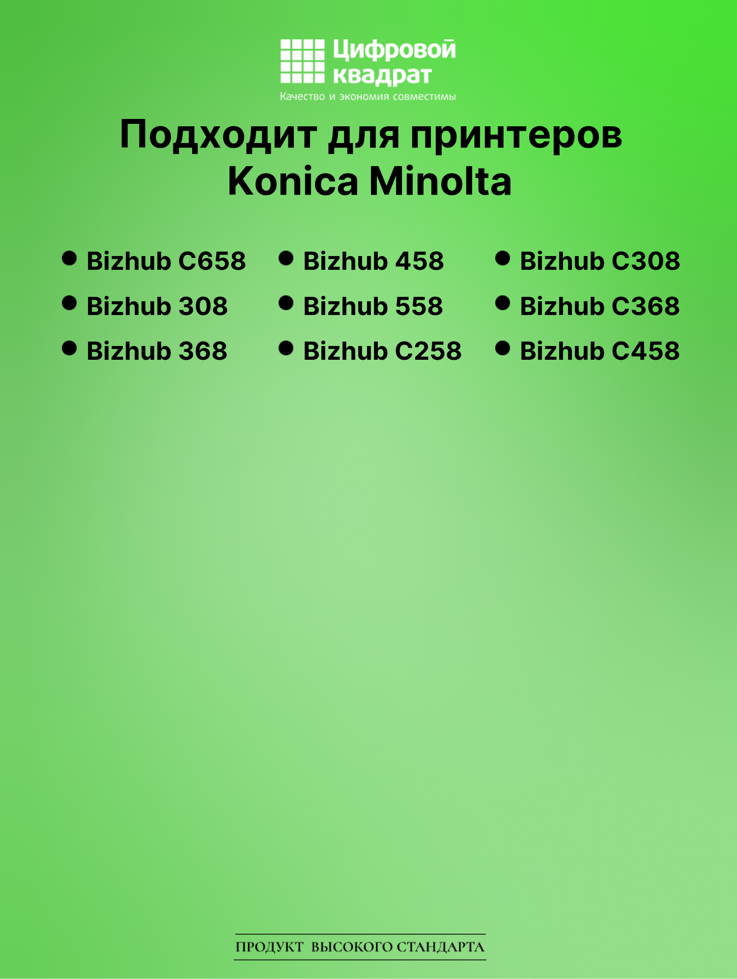 Картридж для Konica Minolta Bizhub C658 (A7U40RD), 2