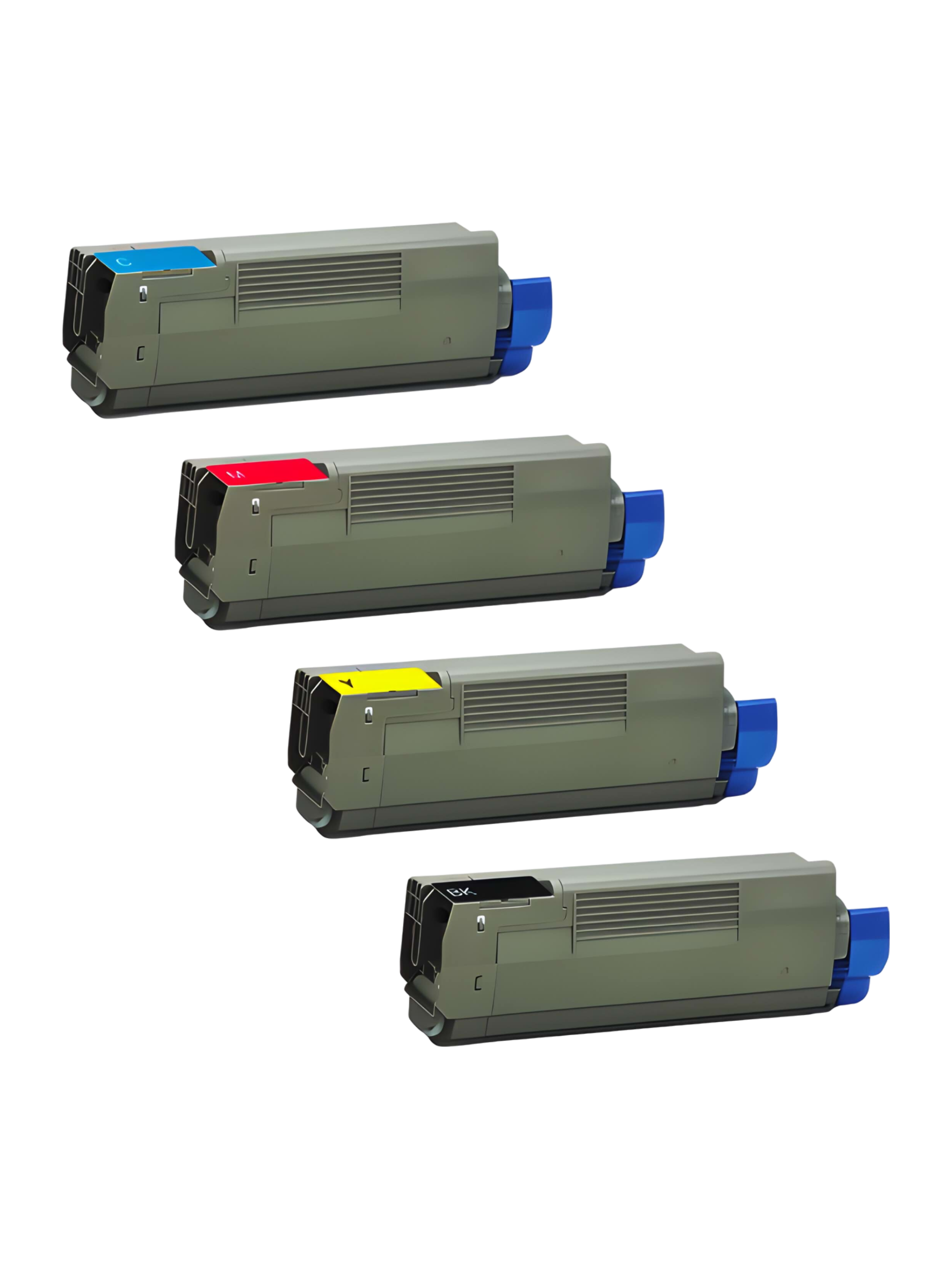 Набор картриджей C712 OKI 46507625-46507628 совместимый 1