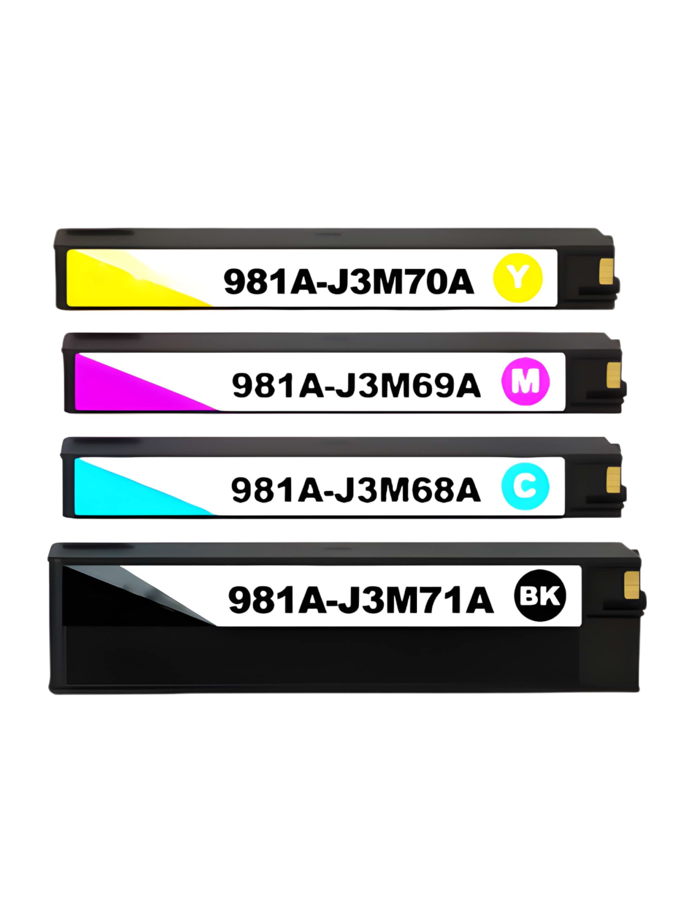 Картриджи №981A для HP PW Color 556 1