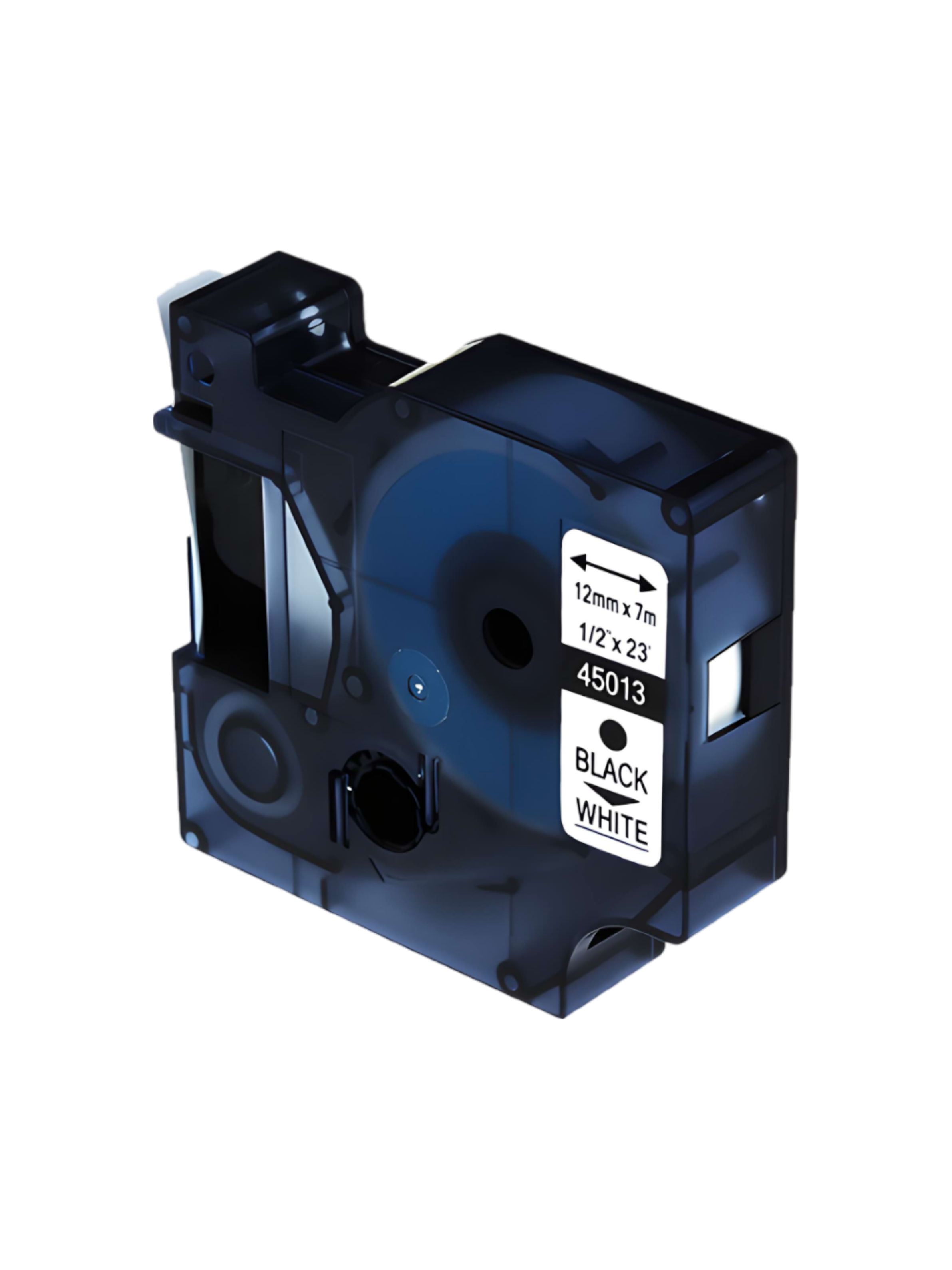 Лента для печати этикеток и наклеек S0720530 Epson 45013 черный на белом совместимый 1