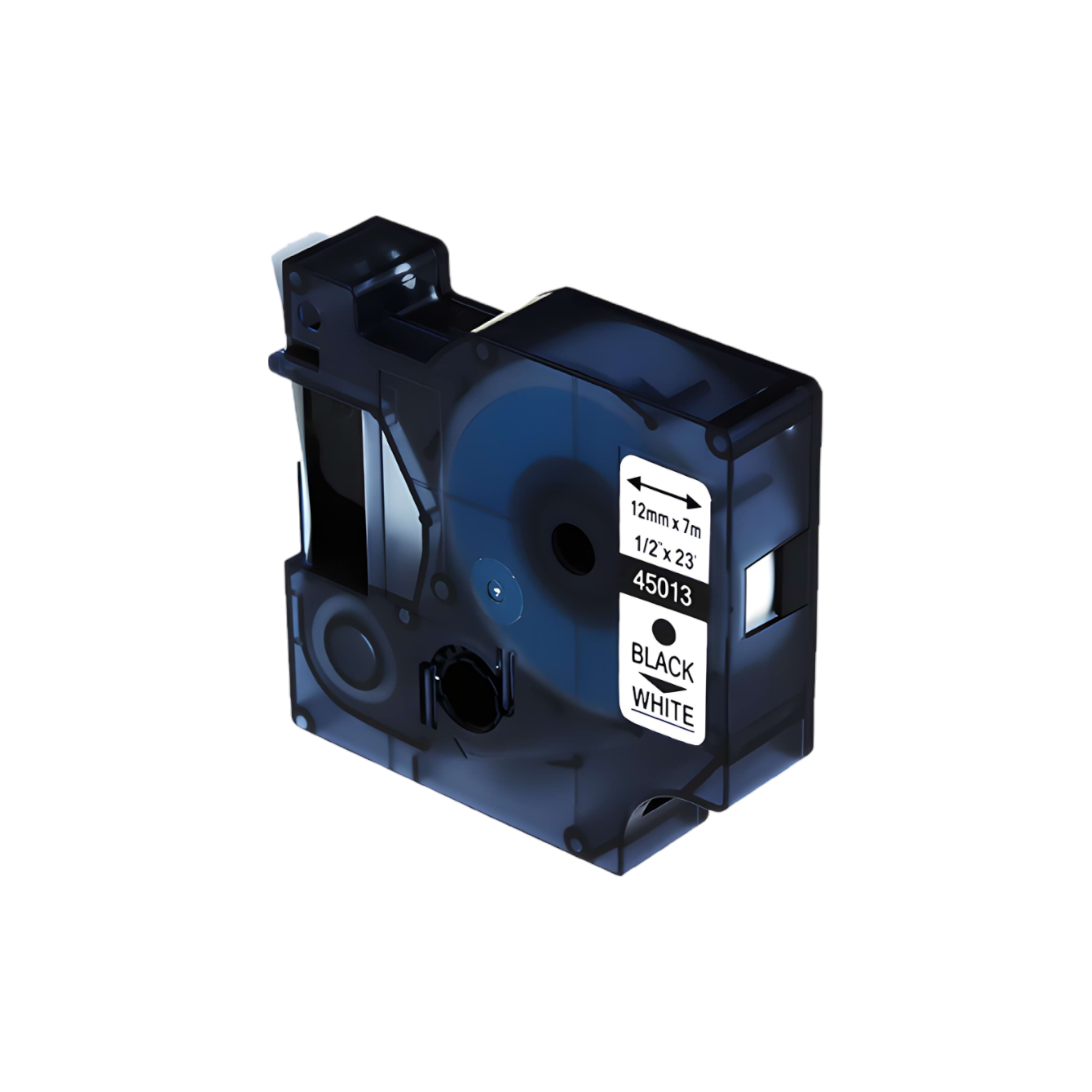 Лента для печати этикеток и наклеек S0720530 Epson 45013 черный на белом совместимый 1