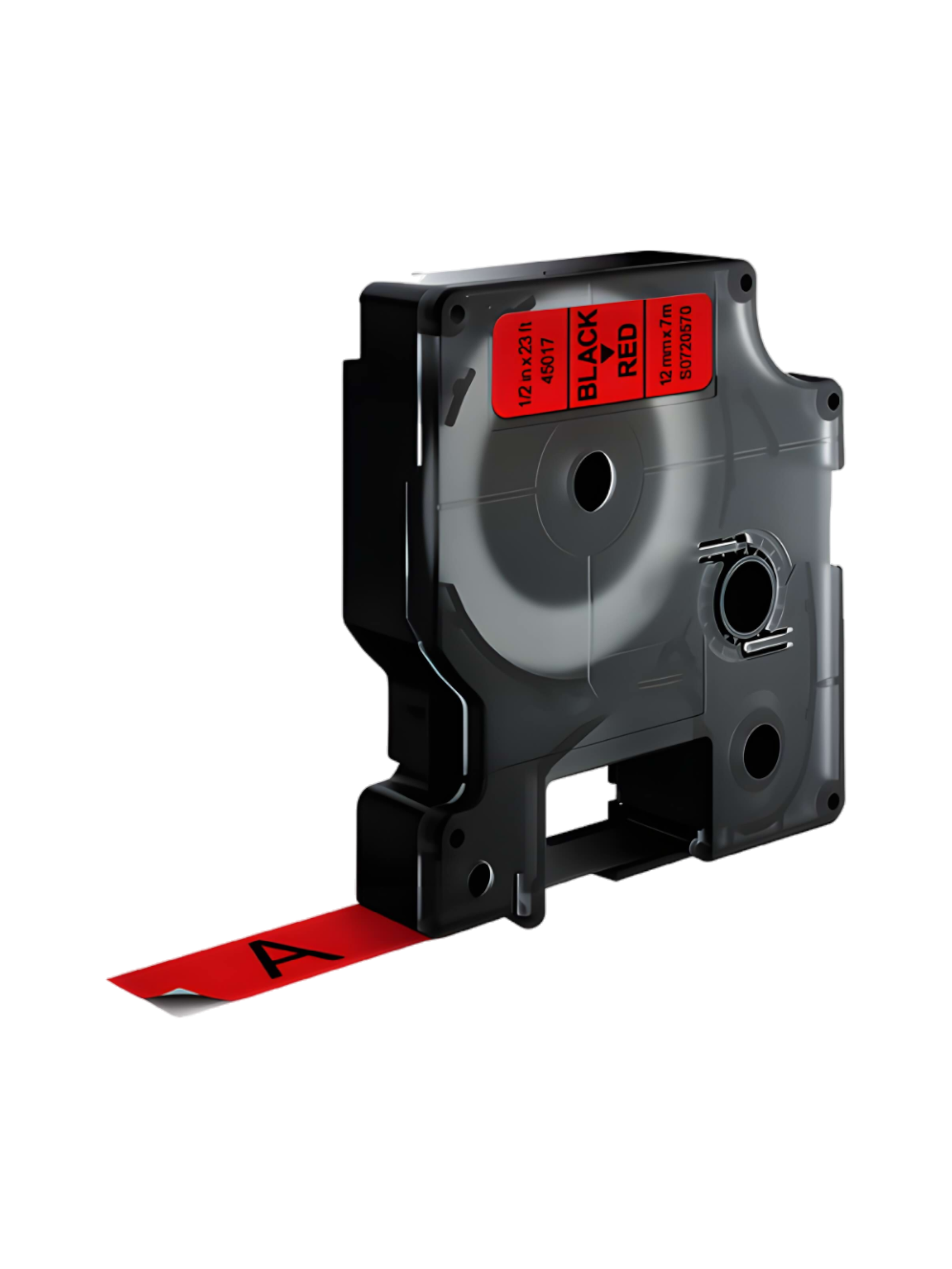 Лента для печати этикеток и наклеек S0720570 Epson 45017 черный на красном совместимый 1