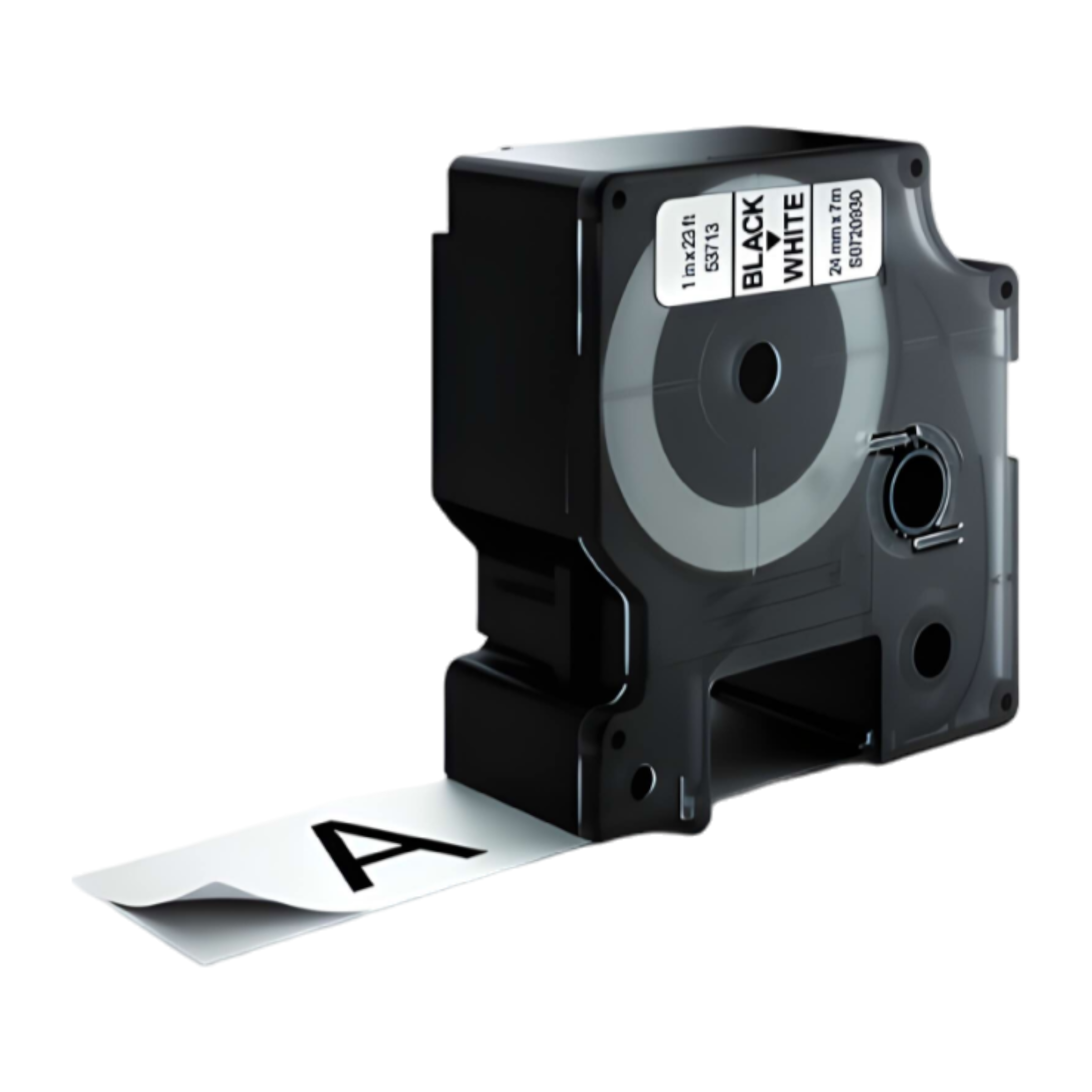 Лента для печати этикеток и наклеек S0720930 Epson 53713 черный на белом совместимый 1