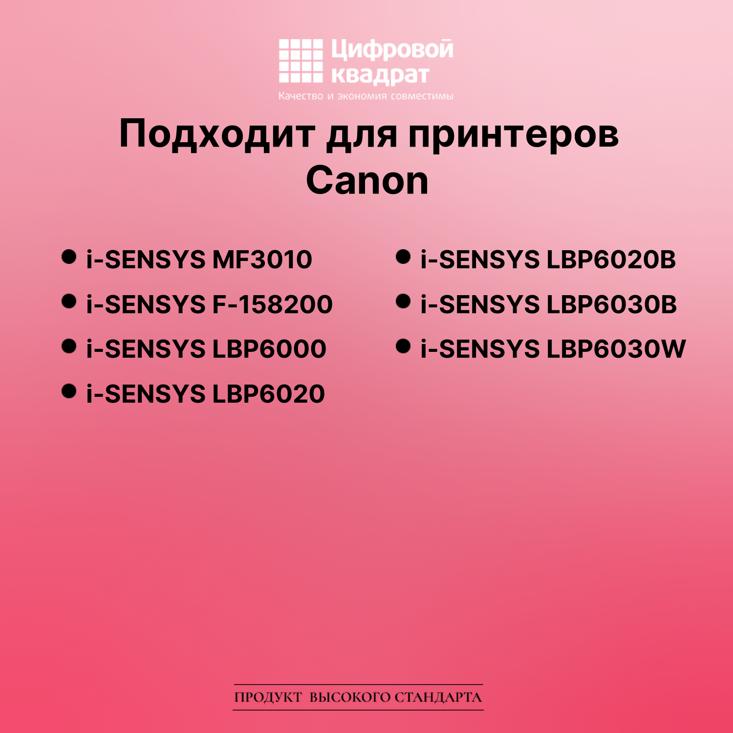 Картридж для Canon i-SENSYS MF3010 (725), F-158200 2