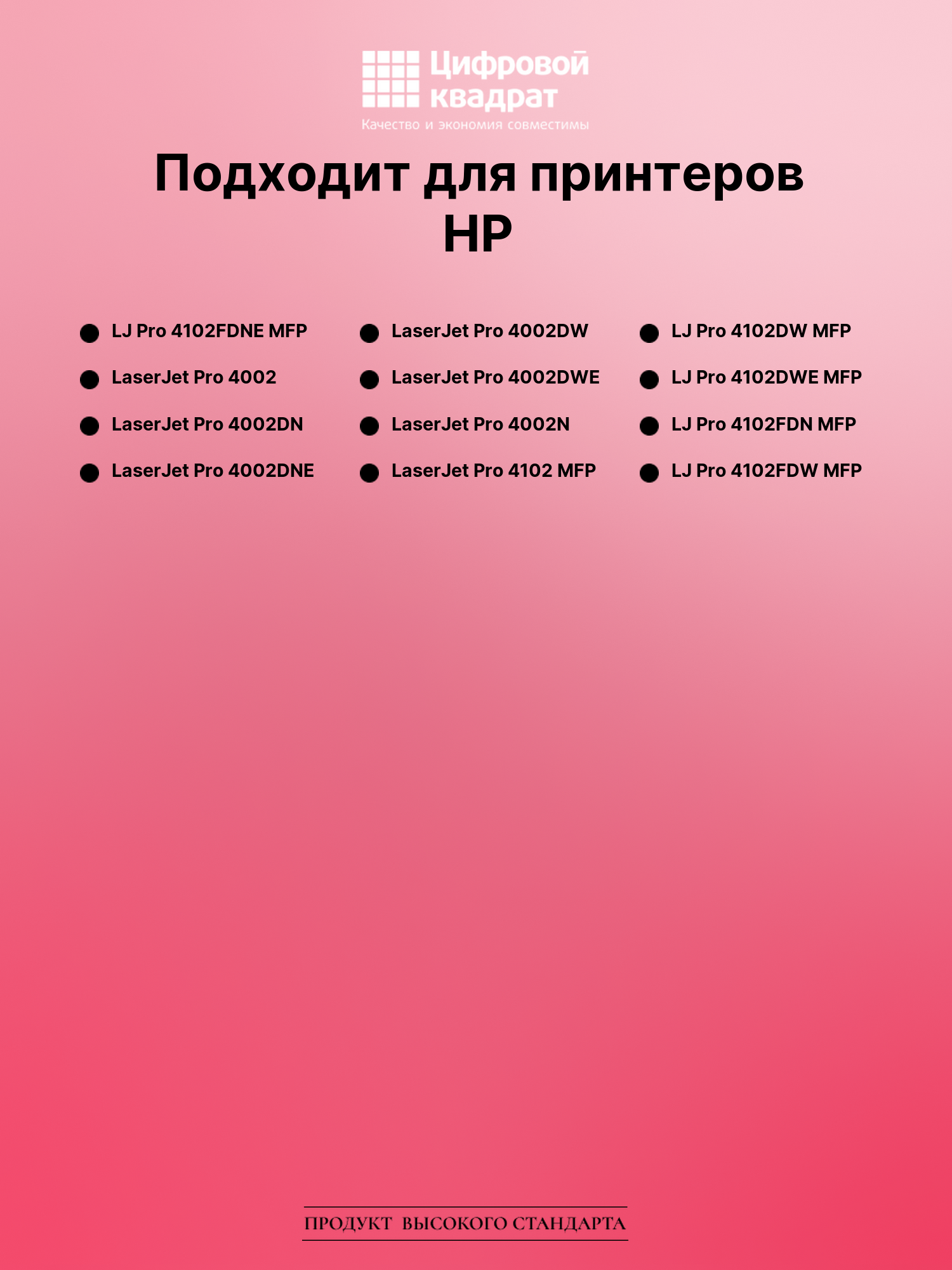 Картридж для HP LaserJet Pro 4102FDNE MFP с чипом безлимит совместимый 2