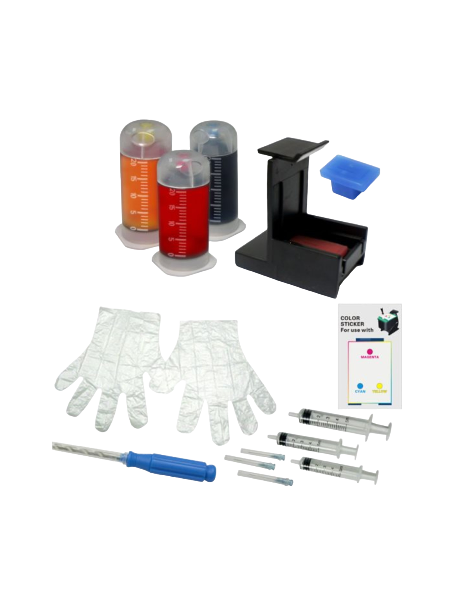 Заправочный комплект CL-511/ CL-513 Ricoh 1