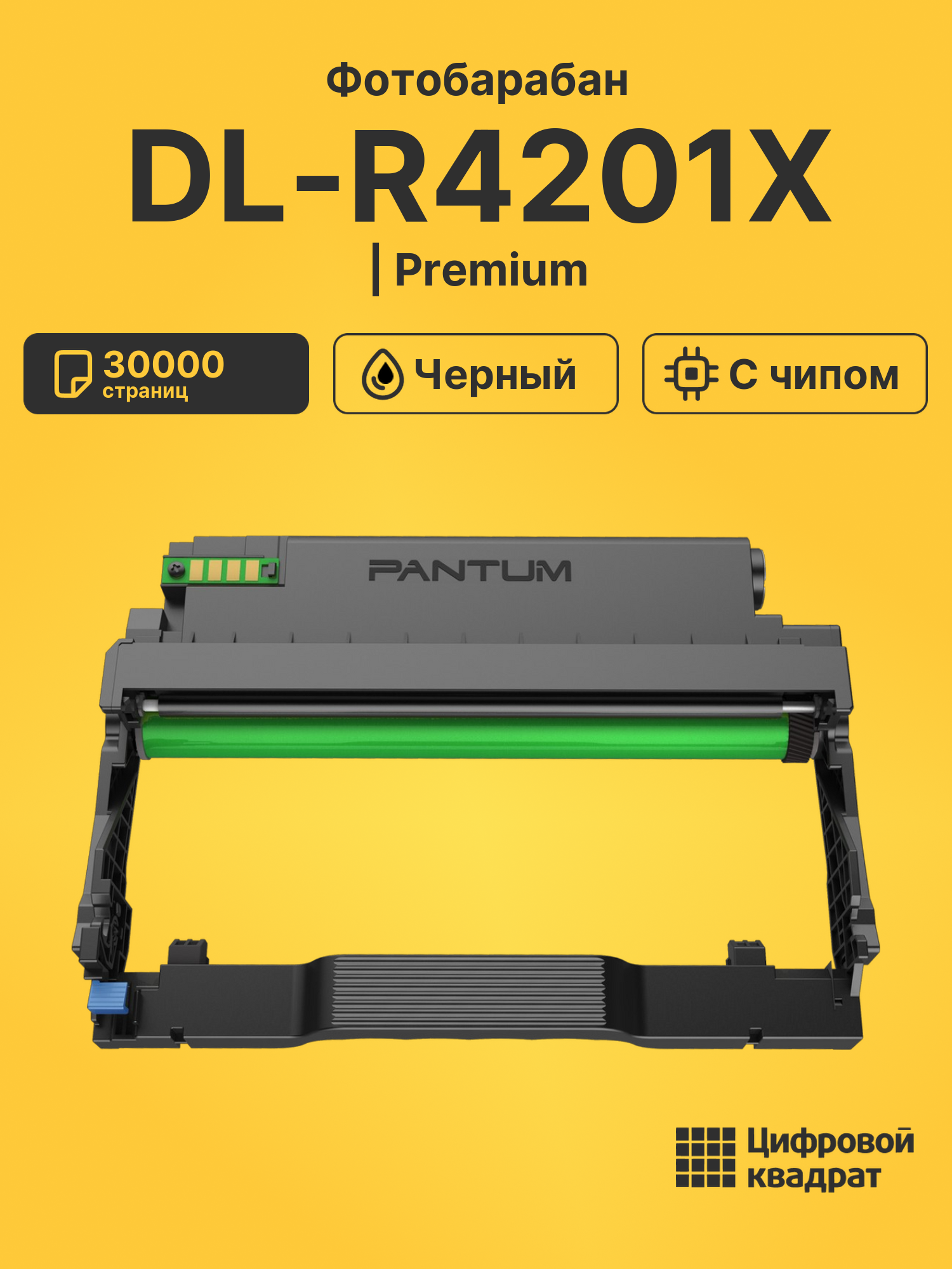 Фотобарабан DL-R4201X для BM4210, BM4310, BP4210 черный