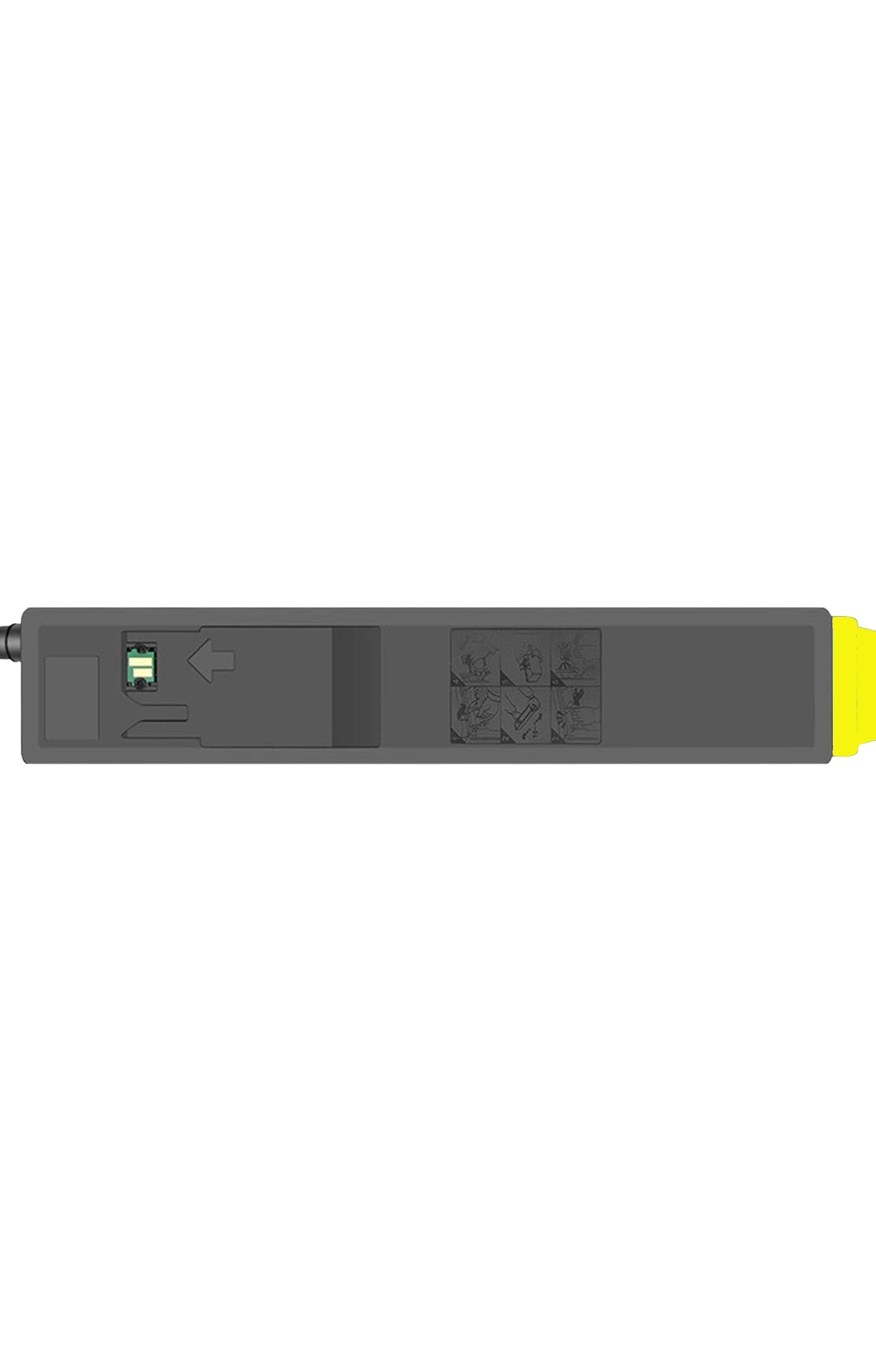 Картридж TK-8118Y Азия для Kyocera M8124 желтый 1