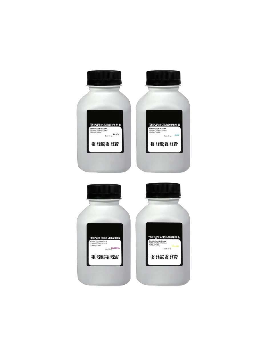Заправочный комплект TK5230/TK5240/TK5430/TK5440 для Kyocera 1